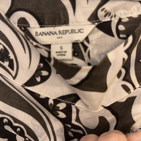 Banana Republic tank paisley size small Halter - Picture 5 of 7